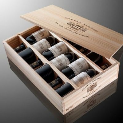 シャトーオリジナル木箱付】シャトー・マルゴー 垂直飲み比べ6